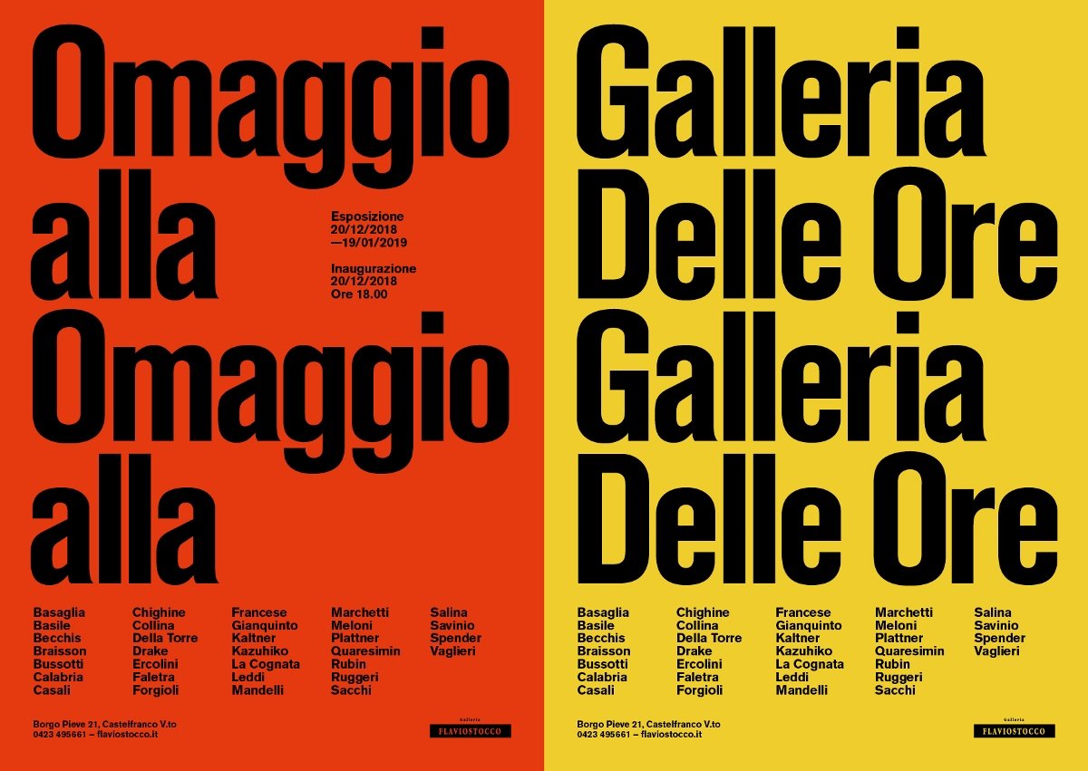 Omaggio alla Galleria delle Ore